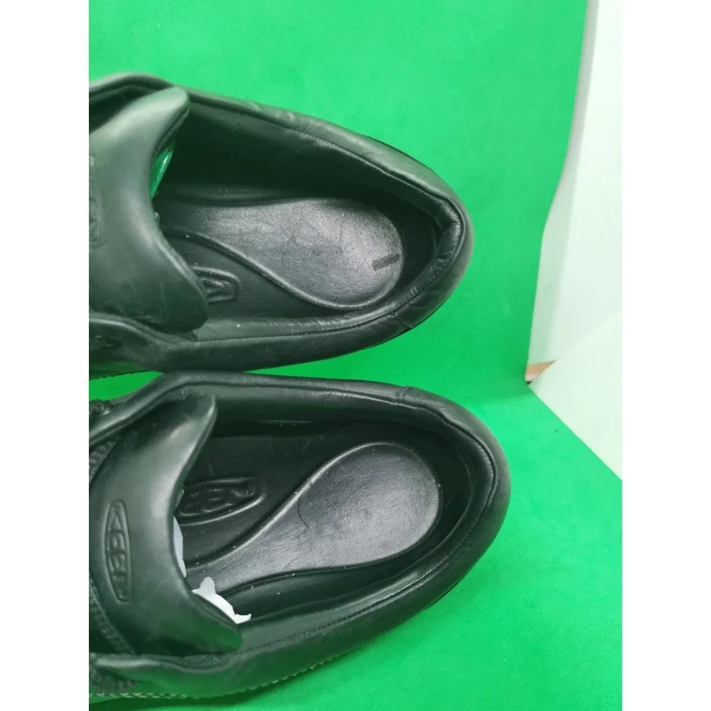 KEEN Women's Presidio II Hiking Shoe 1018314 Black Leather Grey US 9.5 EU 40